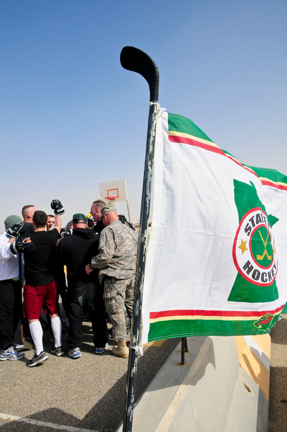 Hockey Day Minnesota 2012- Kuwait