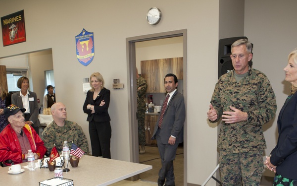 Vice President Joe Biden and Dr. Jill Biden visit Camp Pendleton