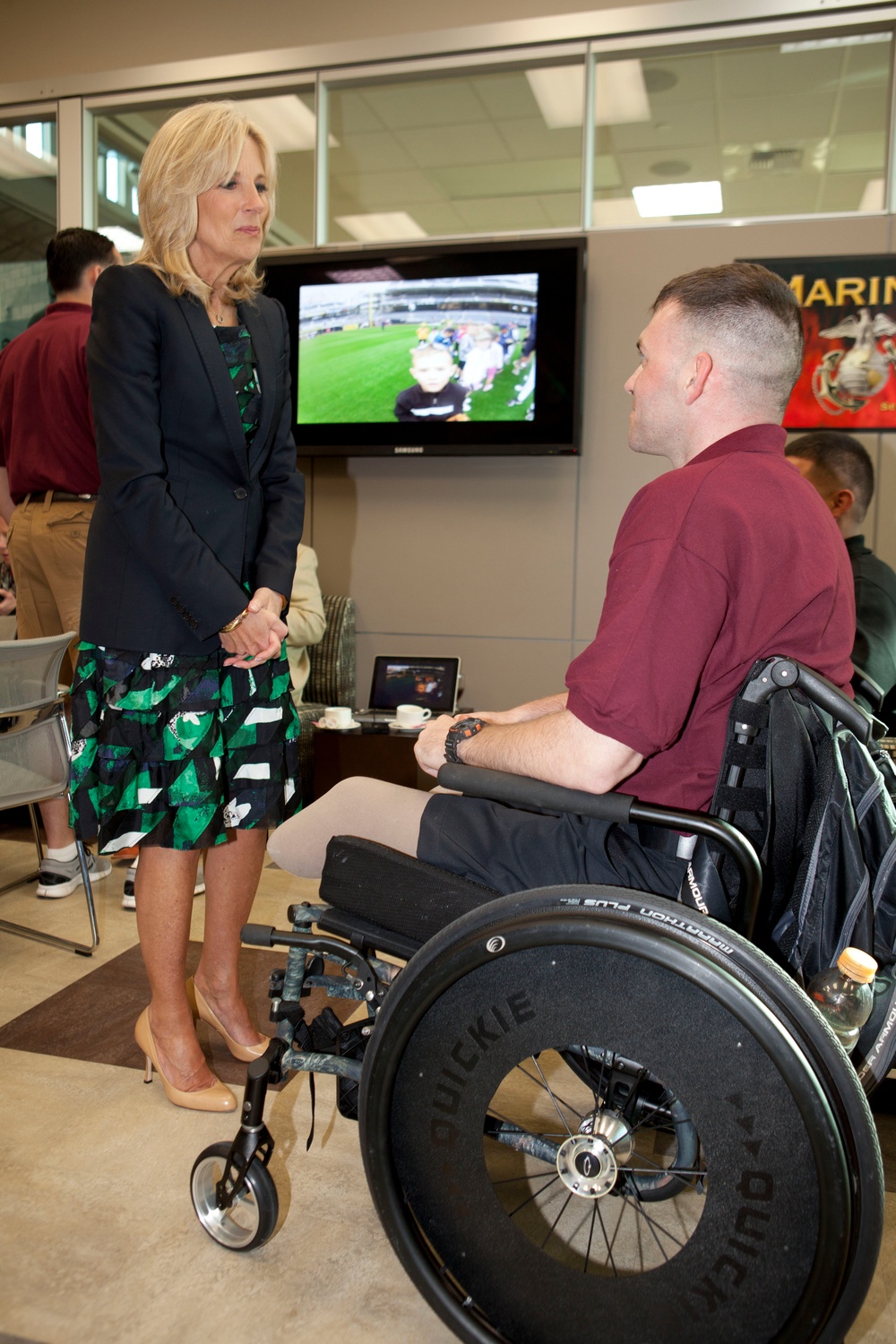 Vice President Joe Biden and Dr. Jill Biden visit Camp Pendleton