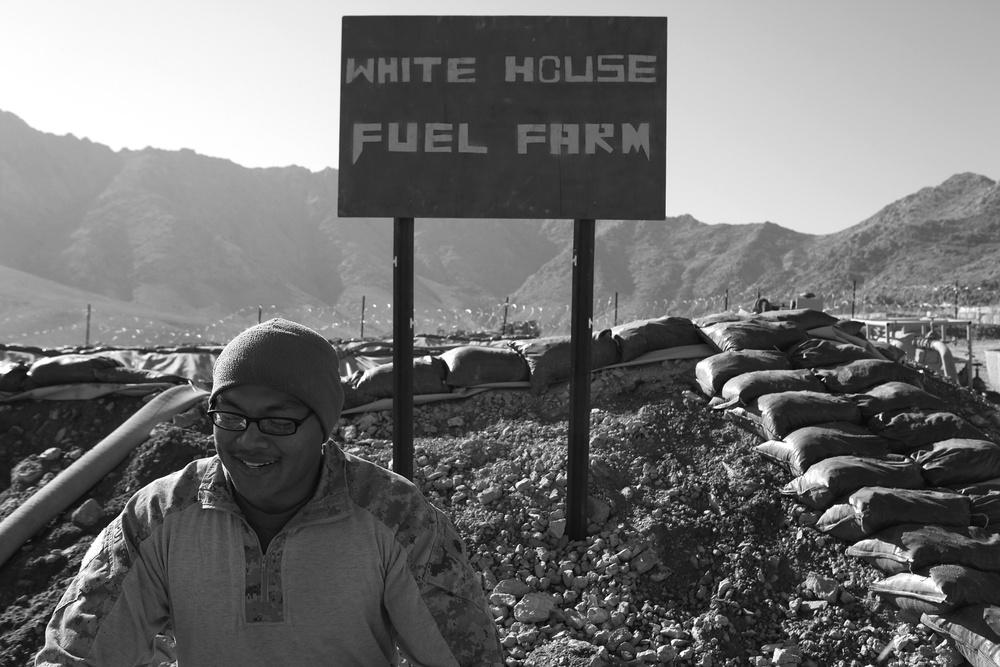 Doing the right thing always: Bulk fuel Marine learns lessons in ROTC, applies them to essential missions in Afghanistan