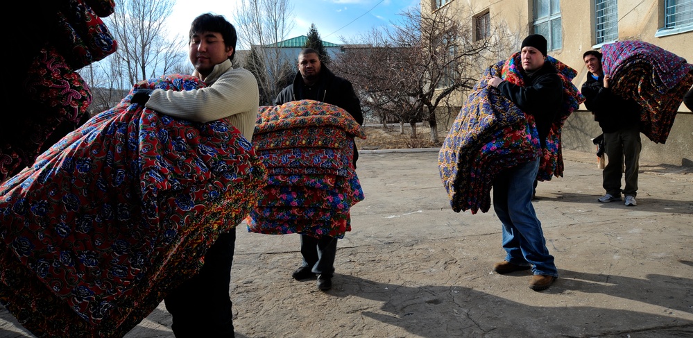 Operation Warm and Dry helps Issyk-Kul
