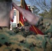 Sergeant major of Cherry Point's largest squadron passes his sword