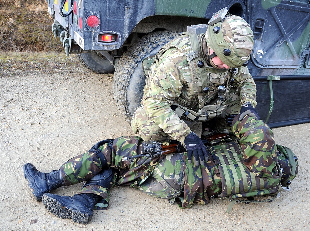 Operational Mission Liaison Team training exercise