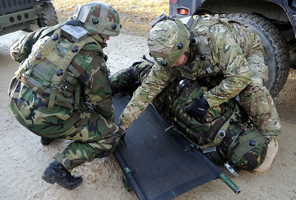 Operational Mission Liaison Team training exercise