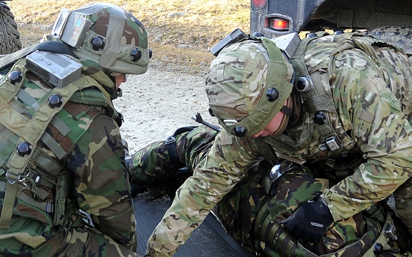 Operational Mission Liaison Team training exercise