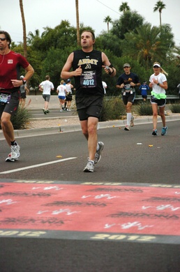 Anyone can run a marathon