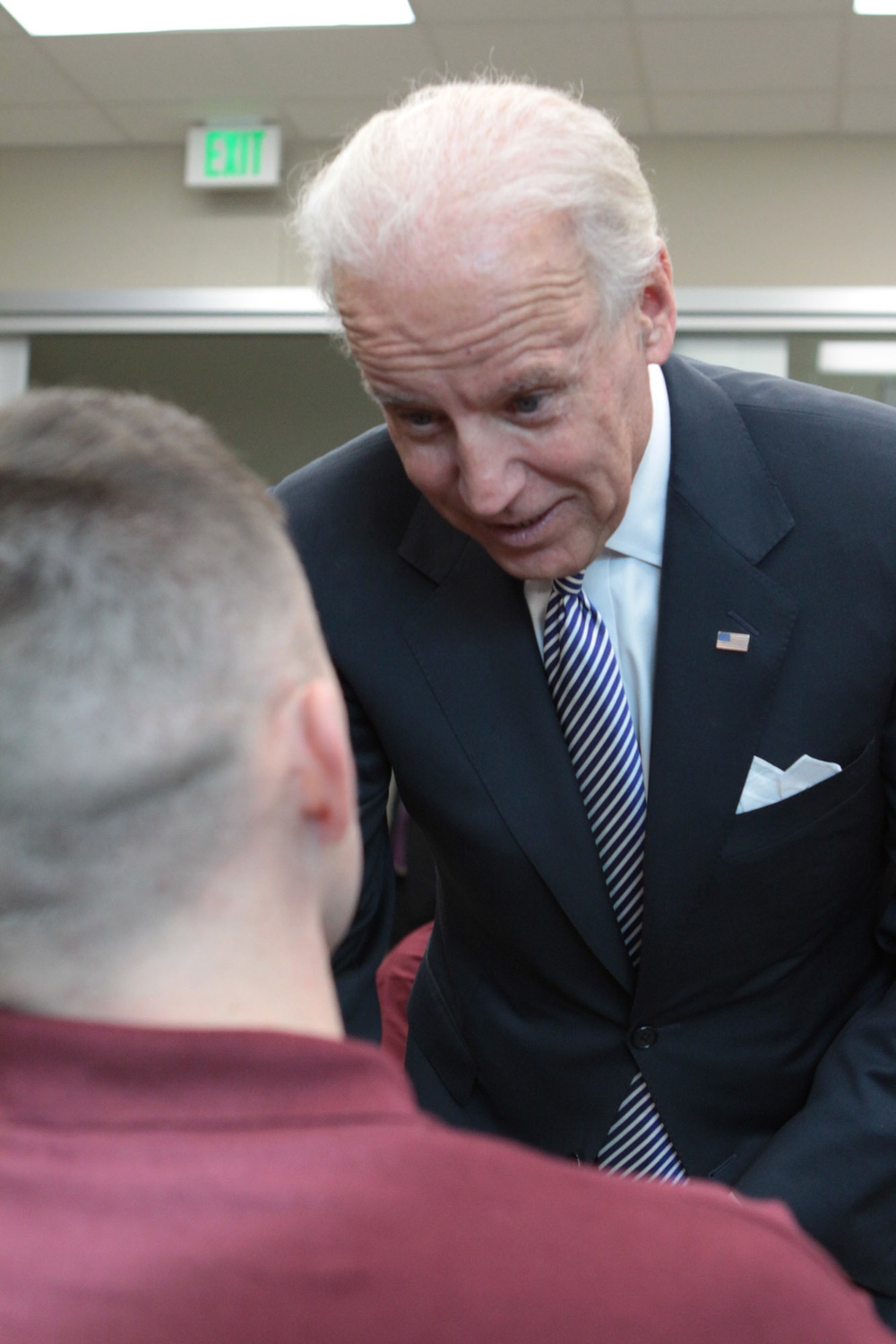 Vice President Joe Biden visits Camp Pendleton