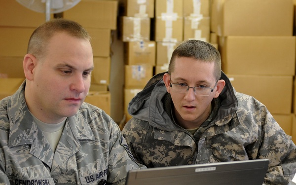 Silver Scimitar 2012: Mailroom inspection overview