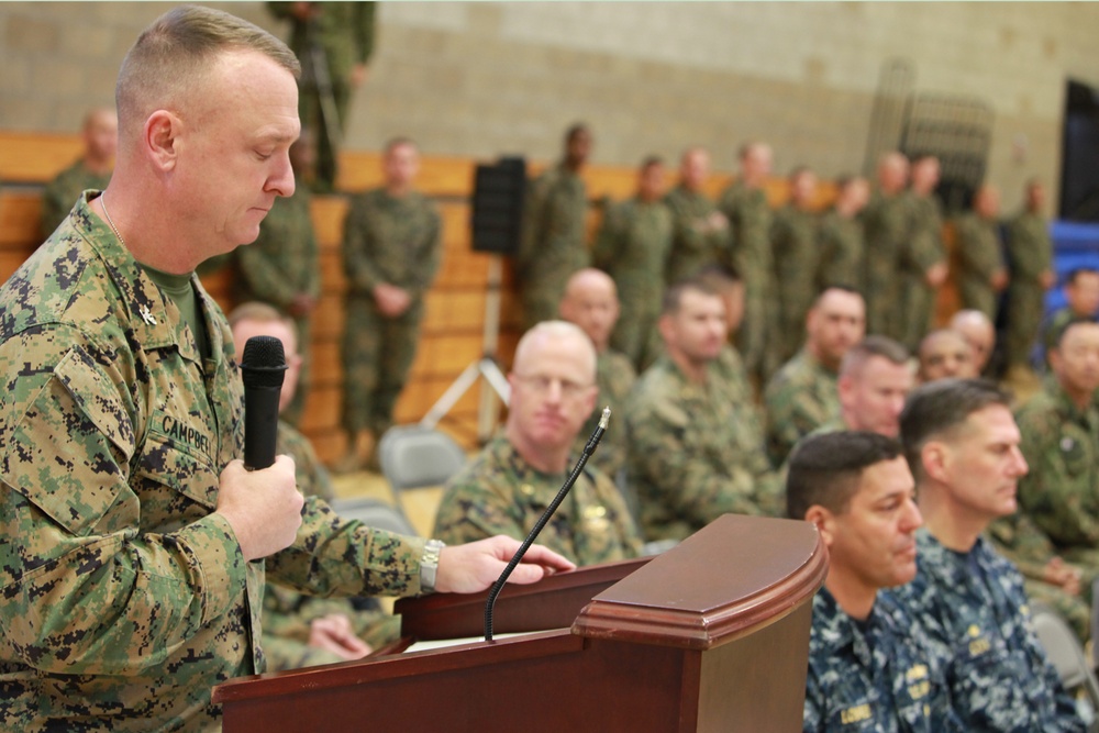 15th Marine Expeditionary Unit hosts opening ceremony to Iron Fist