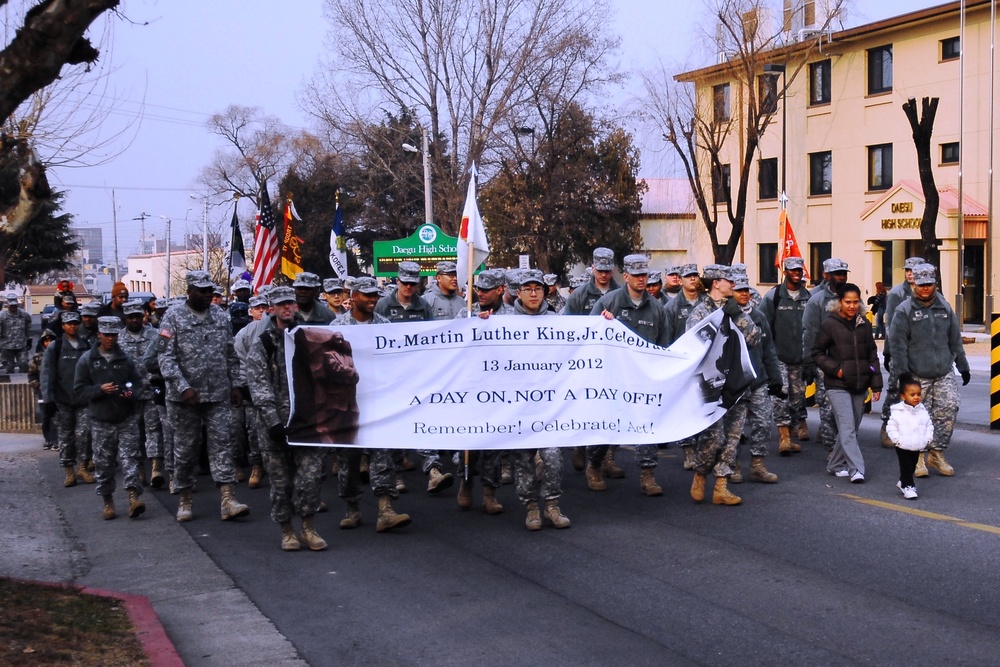 Area IV marches to remember Martin Luther King Jr.