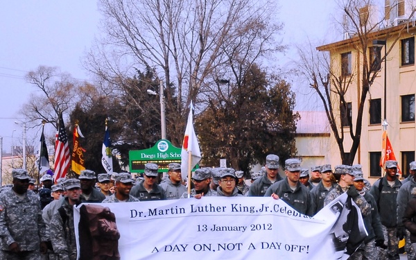 Area IV marches to remember Martin Luther King Jr.