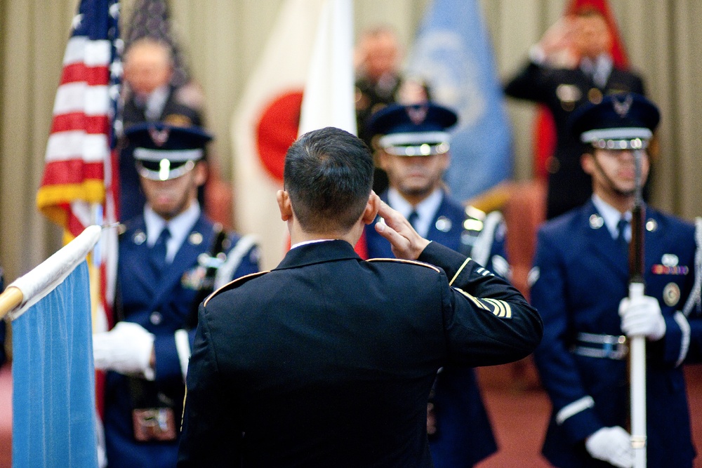 The United Nations Command (Rear) change of command