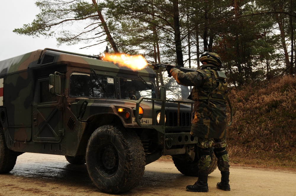 Rotation 12-03B, Bulgarian and Romanian army