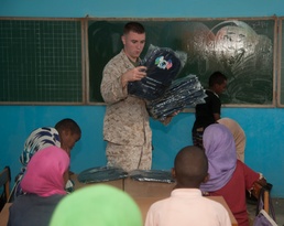 Aiding education one backpack at a time