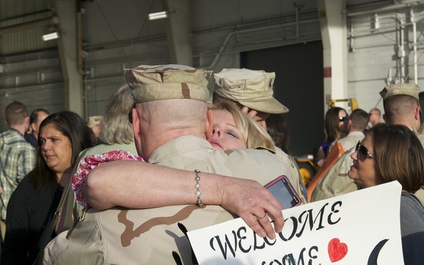 Clearwater based Coast Guard Reserve unit returns from six-month deployment