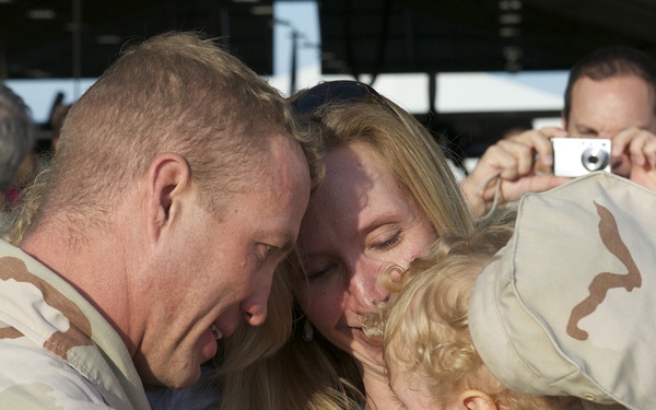 Clearwater based Coast Guard Reserve unit returns from six-month deployment
