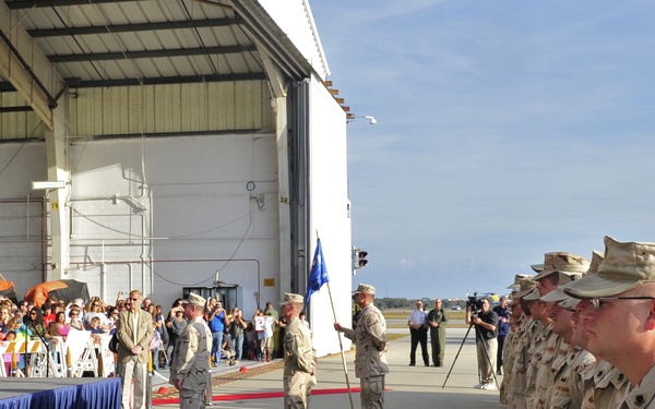 Clearwater based Coast Guard Reserve unit returns from six-month deployment