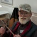 Former Marine sharpens knives to support soldiers