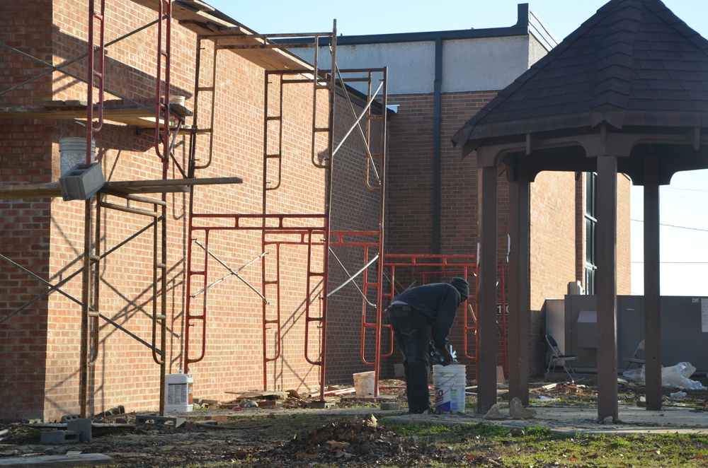 187th Fighter Wing construction