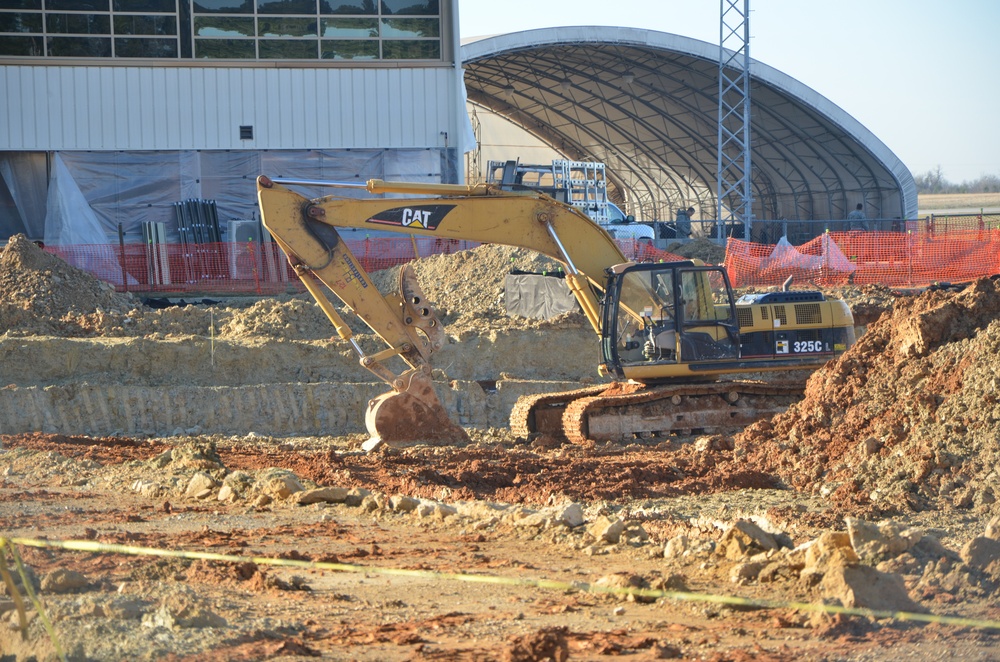 187th Fighter Wing construction