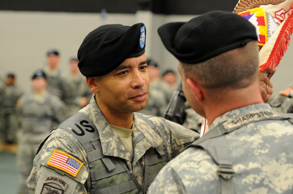 189th Combat Sustainment Support Battalion change of command ceremony