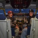 PGA golfers take check ride in KC-135 simulator