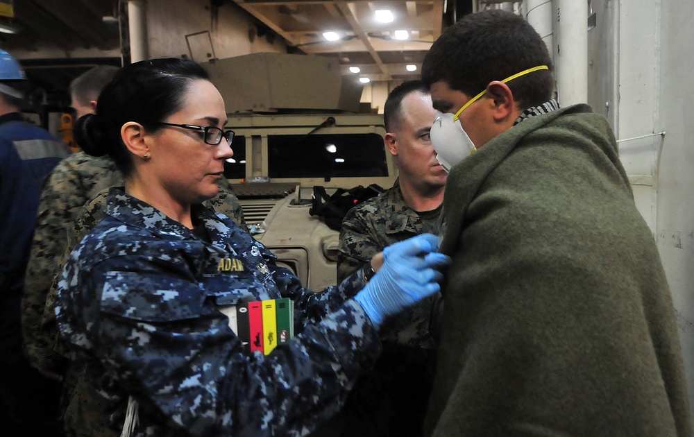 USS Mesa Verde assists Moroccan mariners in the Mediterranean Sea