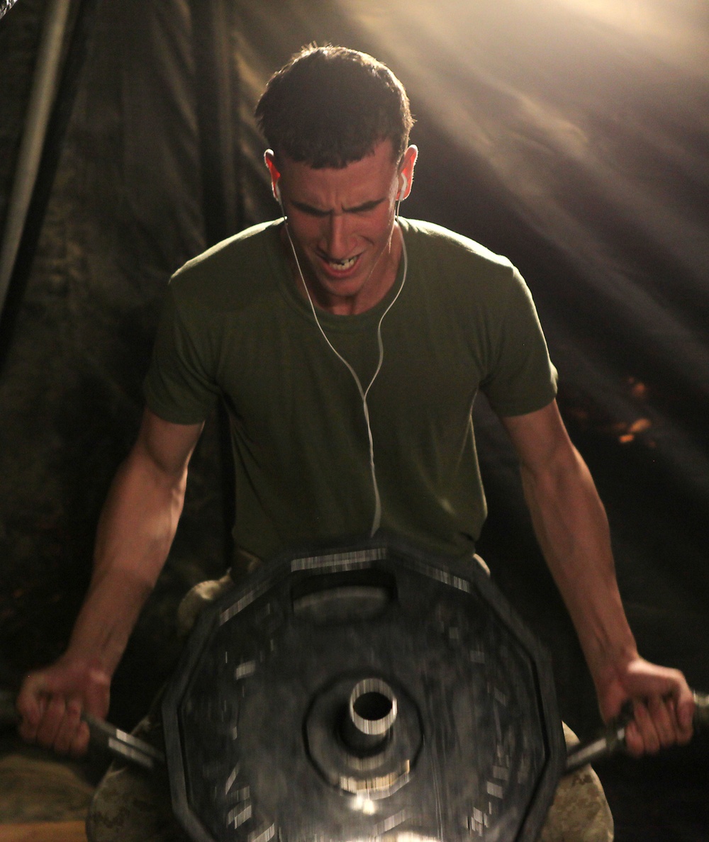 New gym to keep Marines fit at FOB Delaram II