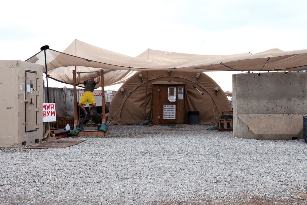 New gym to keep Marines fit at FOB Delaram II