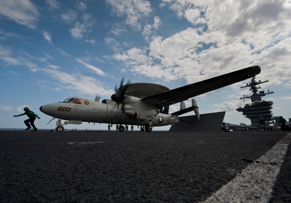 USS Carl Vinson in the Arabian Sea