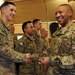 ISAF senior enlisted service member visits troops at Camp Spann