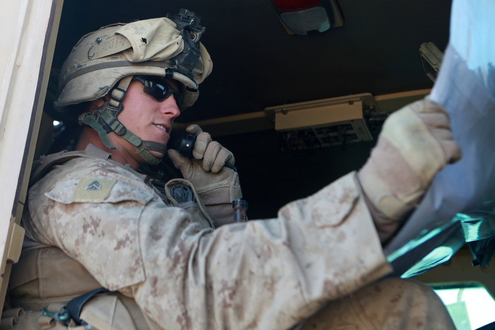 Fox mobile Marines stay flexible during Operation Double Check