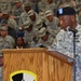 4th Sustainment Brigade changes command and uncases colors