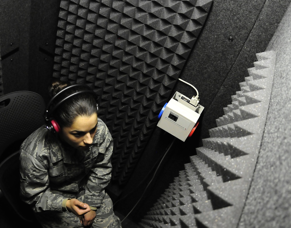 New audiometric test room helps Iceman Team