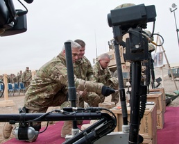 Service members pay last respects to fallen airmen