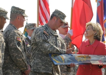 36th Division headquarters returns to duty, welcomes new commander