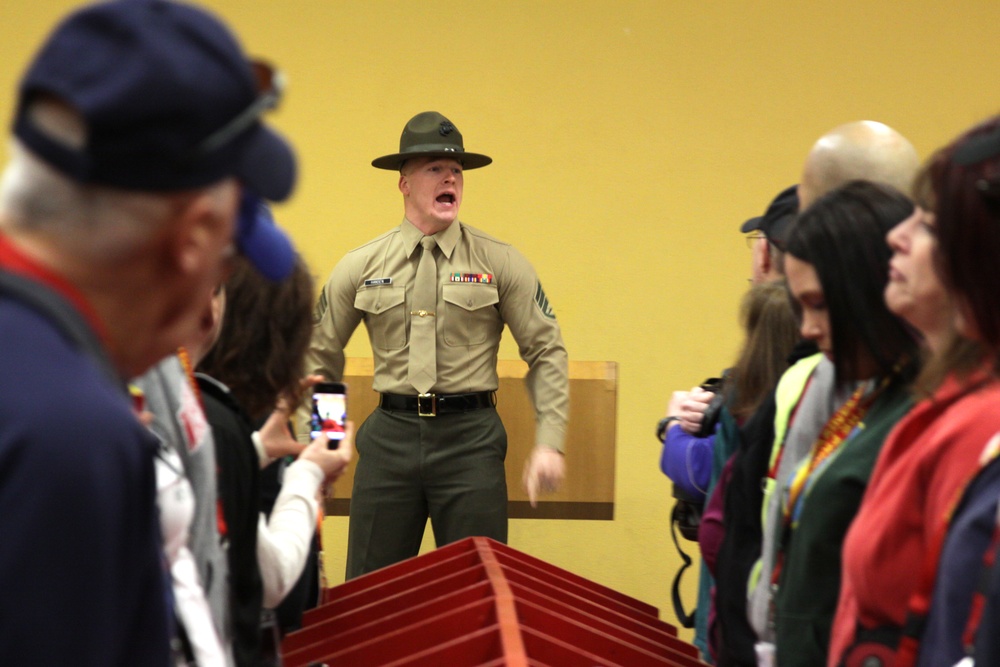Educators leave classroom to experience Marine Corps boot camp