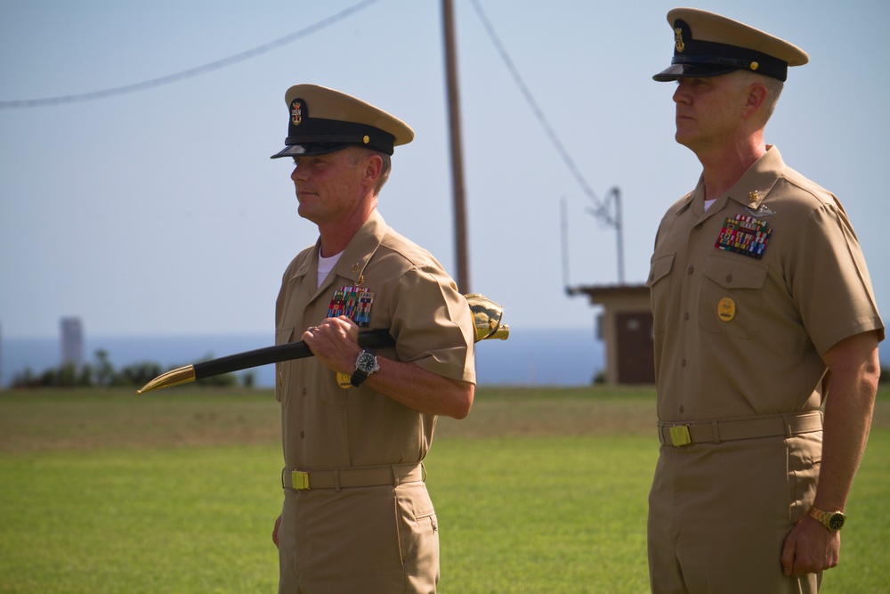 MARFORPAC Command Master Chief change of office ceremony