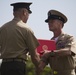 MARFORPAC Command Master Chief change of office ceremony