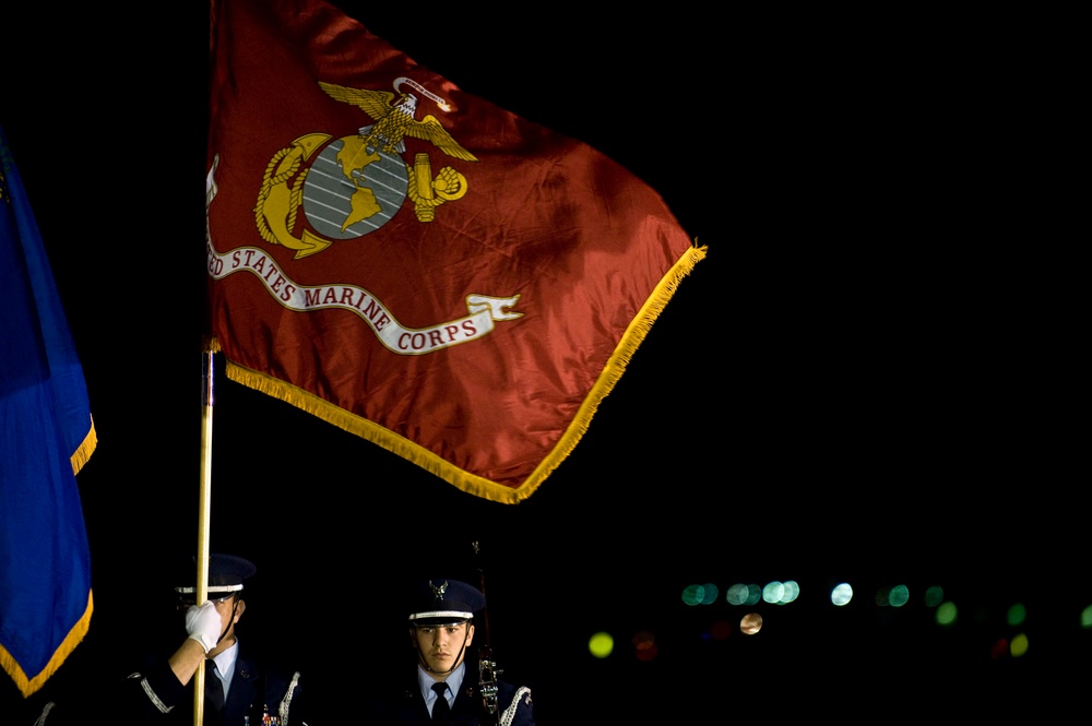 US Marine Corps Cpl. Jon-Luke Bateman returns home