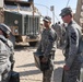 Soldiers clean up after last convoy from Iraq