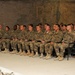 Command Sgt. Maj. Lambert speaks with 82nd Airborne Soldiers at NCO Induction ceremony