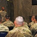 Command Sgt. Maj. Lambert speaks with 82nd Airborne Soldiers at NCO Induction ceremony