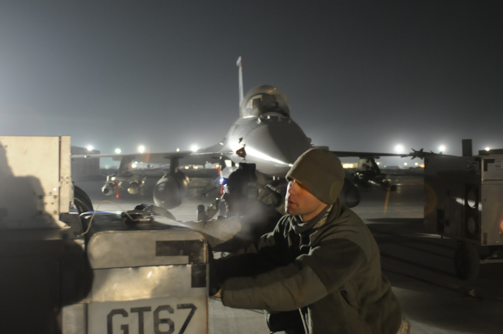F-16C+ Fighting Falcon Bagram Night Devils