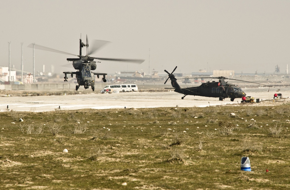 Flightline at Camp Marmal