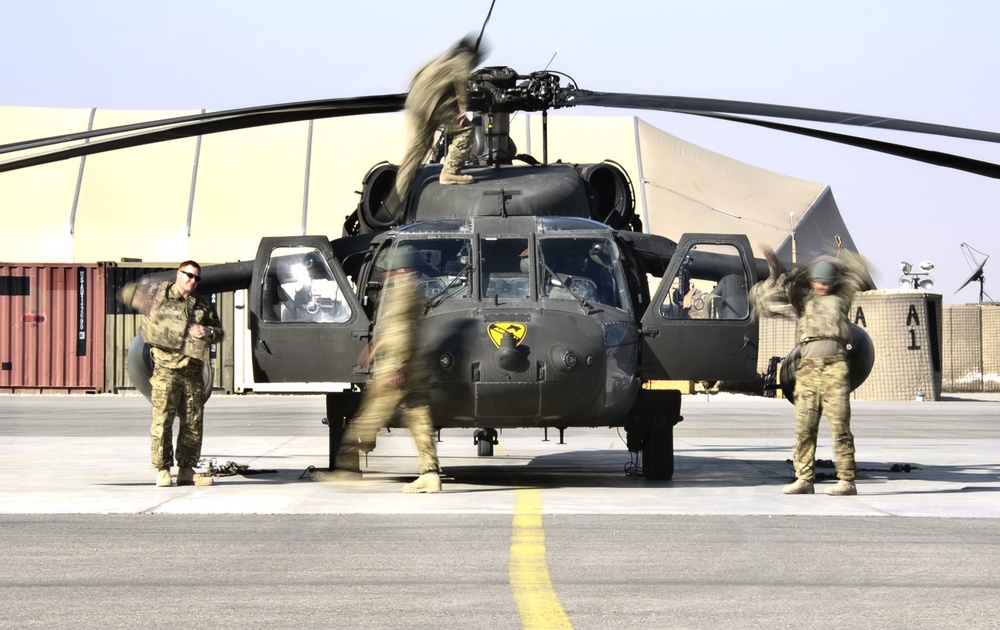 Flightline at Camp Marmal