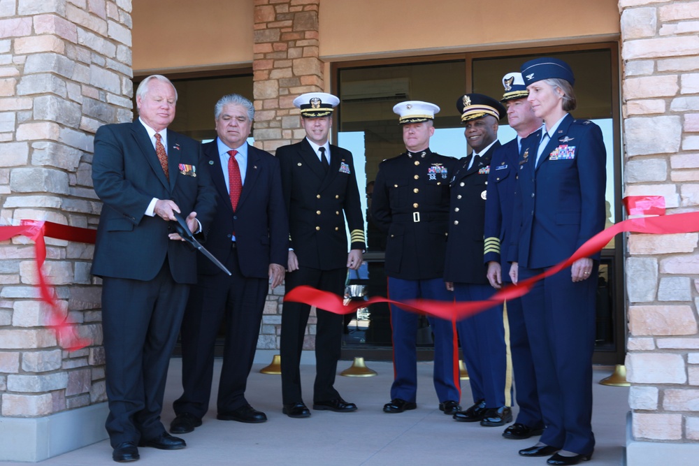 Avenue of Flags dedication