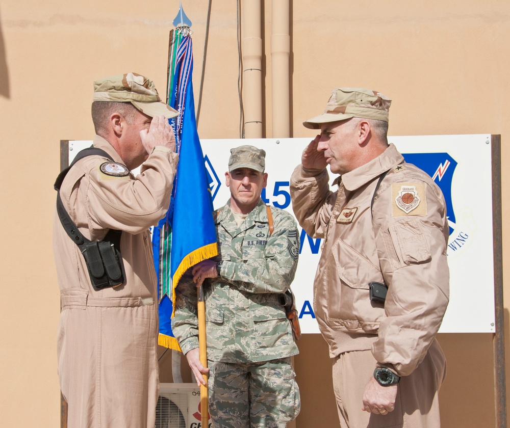 Dennis takes 451st AEW reins
