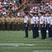 The NFL pays tribute to military service members during the 2012 Pro Bowl