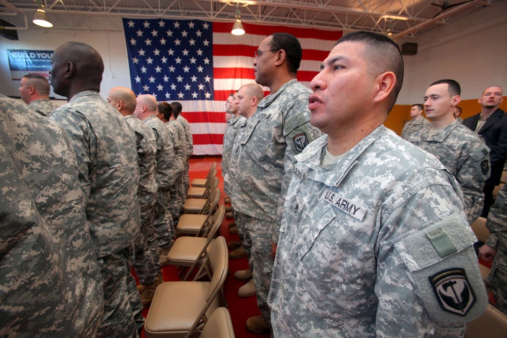 New Jersey Army National Guard unit deploys in support of middle east operations